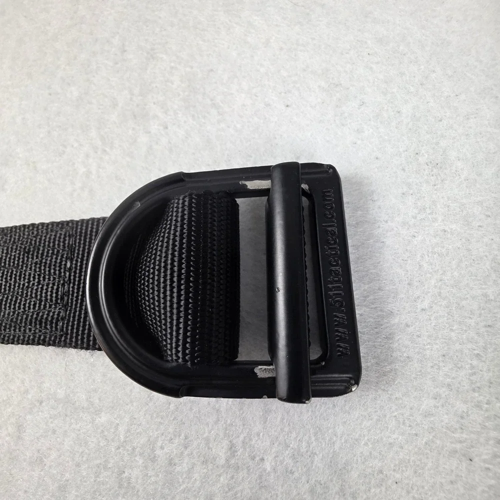 5.11 Tactical Series Mens Black Nylon Operator Belt 1.75 Inch Style 59409 Large